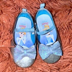 Disney Baby Infant Cinderella Dress Princess Slipper Flats Shoes